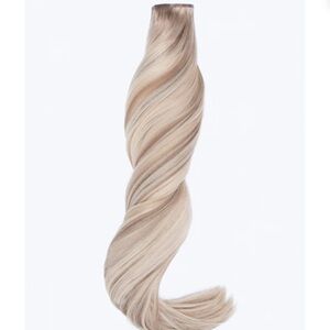 BELLAMI Silk Seam 180g 20" Pearl Blonde Highlight Hair Extensions